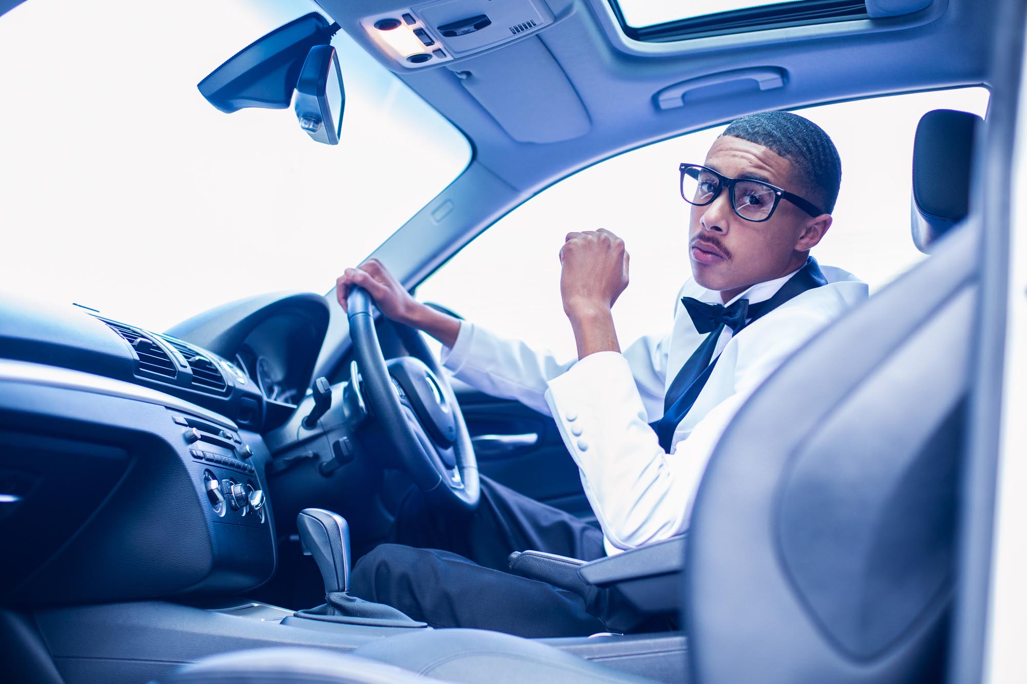 groom on wedding day